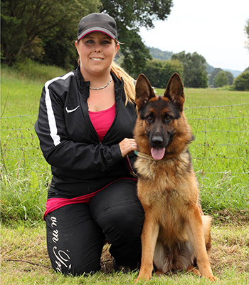 Christin Kapitza & Tiana vom Beyenburger Stausee