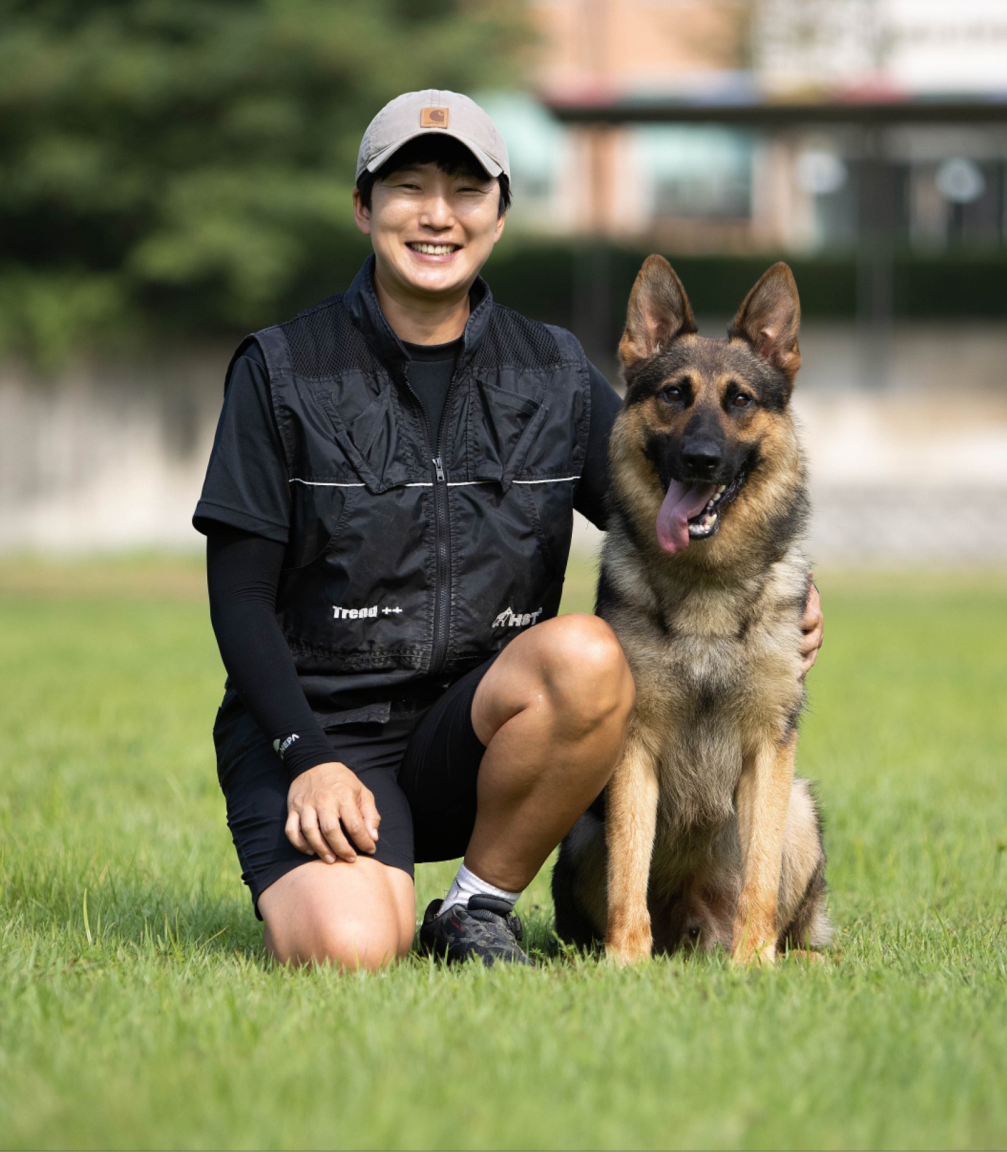 Jin Seok Yoon & Dooly of Dog Training